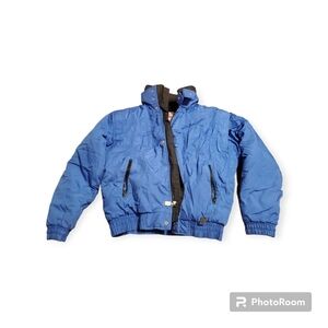 down fill downhill racer coat